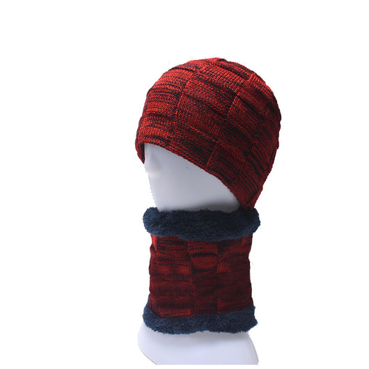 Juego de Cuello y Gorro de Punto en Terciopelo - Image 9