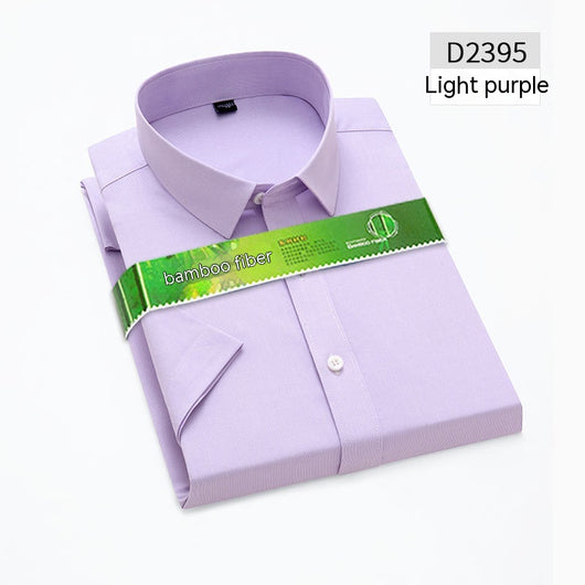 Camisa de Trabajo Casual Ejecutiva en Fibra de Bambú para Hombre - Image 8