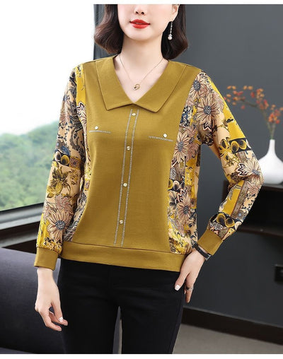 Camisa Clásica de Manga Larga Estilo Occidental para Adultos Mayores - Image 12
