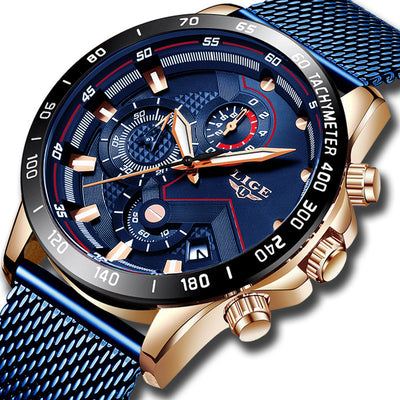 Reloj para Hombre con Malla Metálica