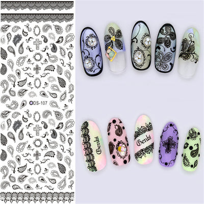 Calcomanías de Agua para Uñas - Diseños Elegantes y Duraderos - Image 3