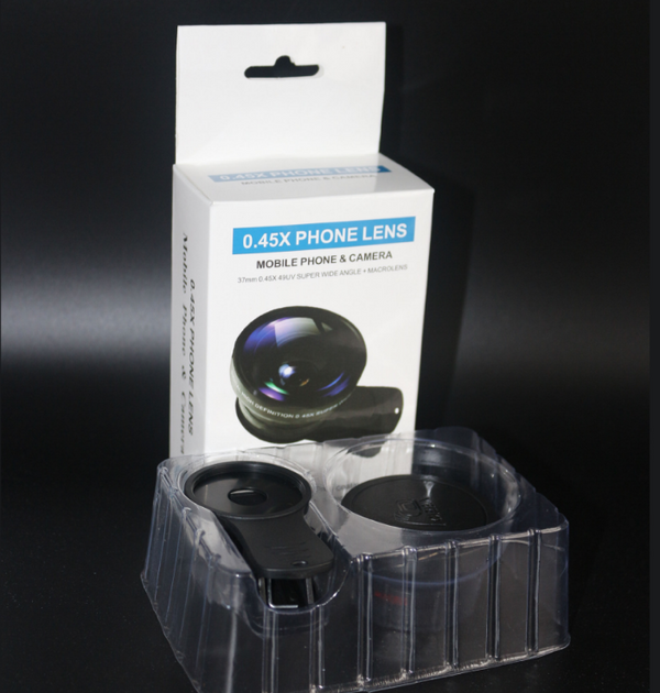 Kit de Lentes HD para Celular: Gran Angular 0.45x y Super Macro 12.5x