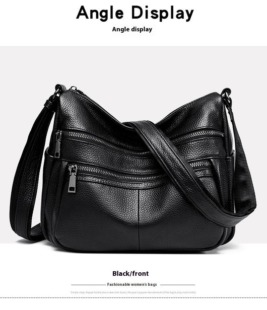 Bolso Mensajero de Cuero Genuino Primera Capa - Estilo Profesional - Image 28