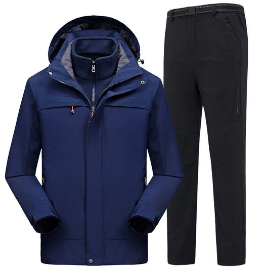 Traje Ejecutivo Tres en Uno para Hombre - Colores Sólidos - Image 5