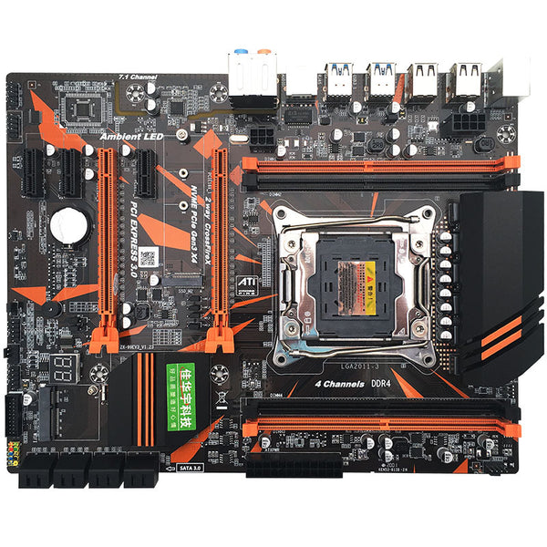 Placa Base X99 LGA2011-3 DDR4 Quad Channel - Rendimiento Profesional