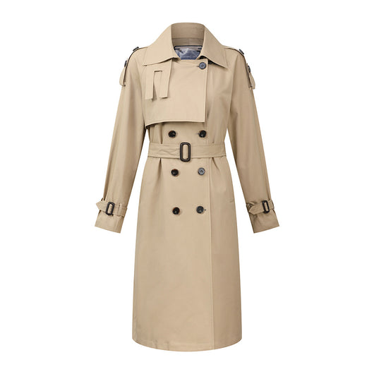 Gabardina de Algodón Over the Knee - Elegancia Atemporal - Image 11