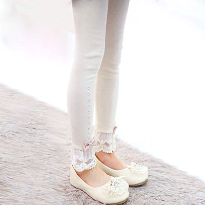 Leggings con Lazo y Volantes de Encaje - Image 5
