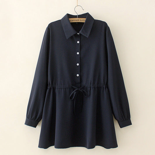 Camisa Slim Fit de Manga Larga con Cintura Marcada - Image 11