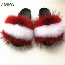 Pantuflas de Piel de Zorro - Chanclas de Lujo - Image 3