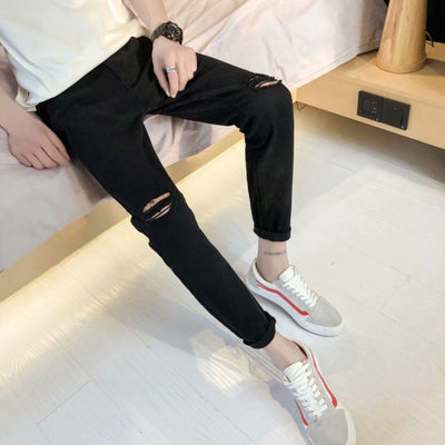 Jeans Retro de Moda Individual - Image 10