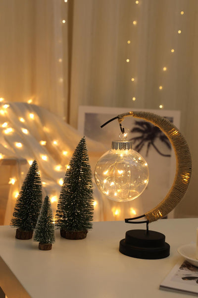 Lámpara Bola de Luz LED con Forma de Luna - Diseño de Corazón para Deseos - Image 3