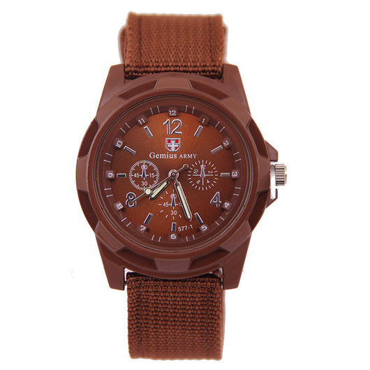 Reloj Militar con Correa Trenzada de Nylon - Image 7