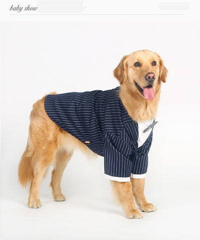 Traje para Perro con Pajarita a Rayas - Image 6