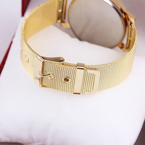 Reloj de Lujo para Mujer SilverGalaxy con Cristales de Diamante