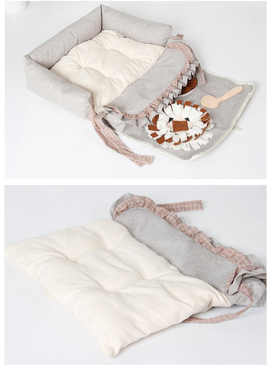 Tapete Interactivo para Perros con Sniffing Pad - Juguete Antiestrés y Comedero Lento - Image 3