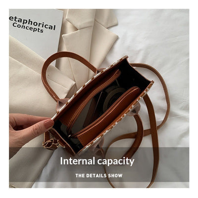 Bolso de Cuadros para Mujer - Bandolera Casual Crossbody - Image 4