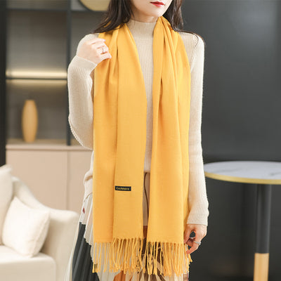 Bufanda Reversible de Cachemira para Mujer - Elegancia Dual - Image 31
