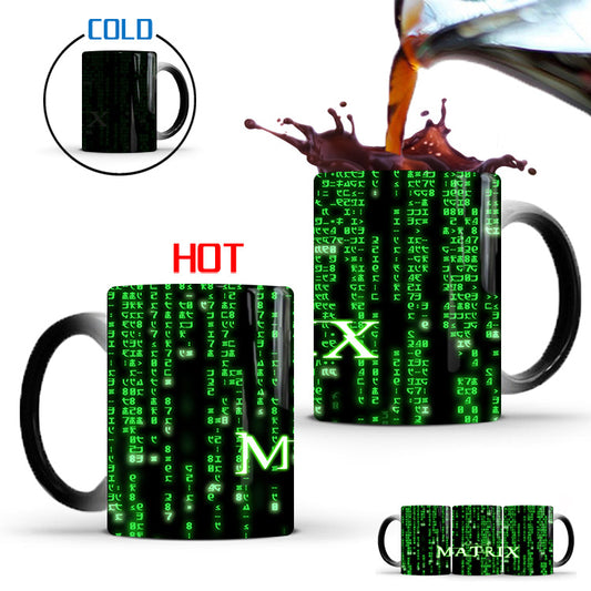 Taza Térmica Matrix con Cambio de Color por Calor