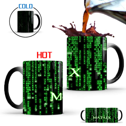 Taza Térmica Matrix con Cambio de Color por Calor