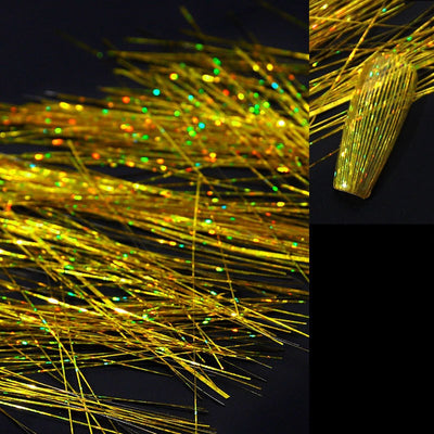 Decoraciones de Uñas con Hilo de Seda Brillante Multicolor Symphony - Image 12