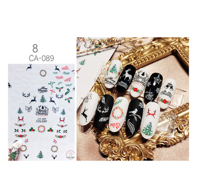 Stickers de Uñas Navideños - Image 21