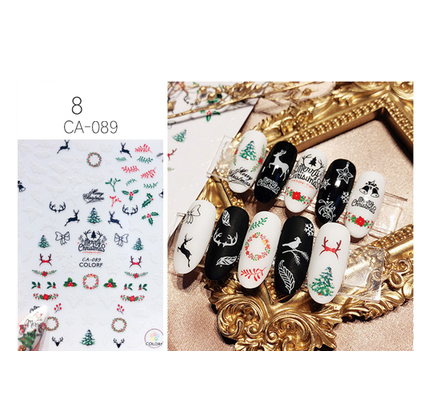 Stickers de Uñas Navideños - Image 21