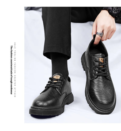 Botas de Cuero para Hombre - Estilo Casual y Trabajo - Image 20