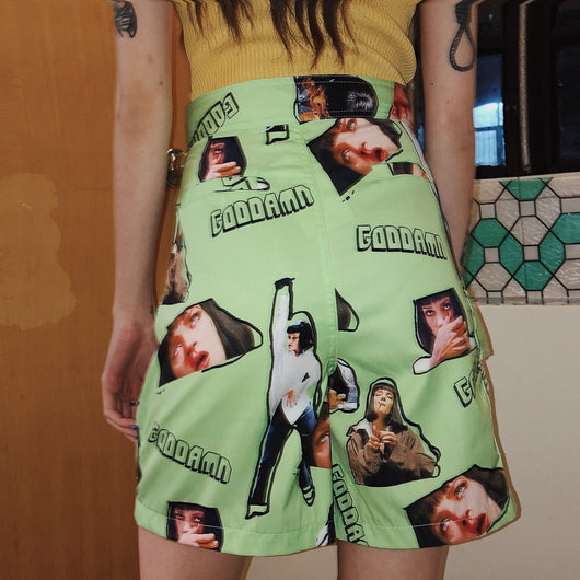 Shorts Casuales Urbanos Estilo Hip Hop para Parejas - Diseño Graffiti Verano - Image 5