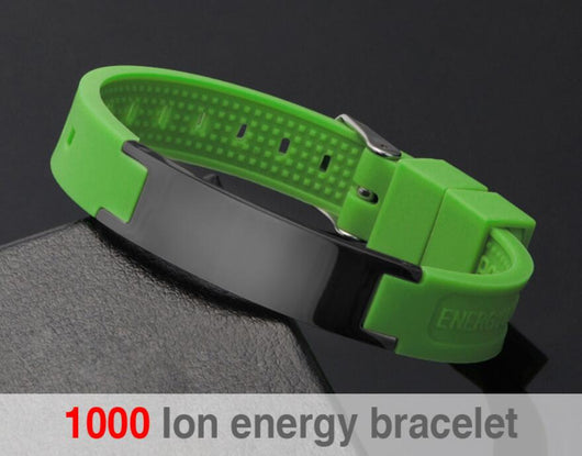 Pulsera Deportiva 4 en 1 con Elementos Bio y Silicio - Banda de Energía Equilibrio en Acero Inoxidable - Image 14