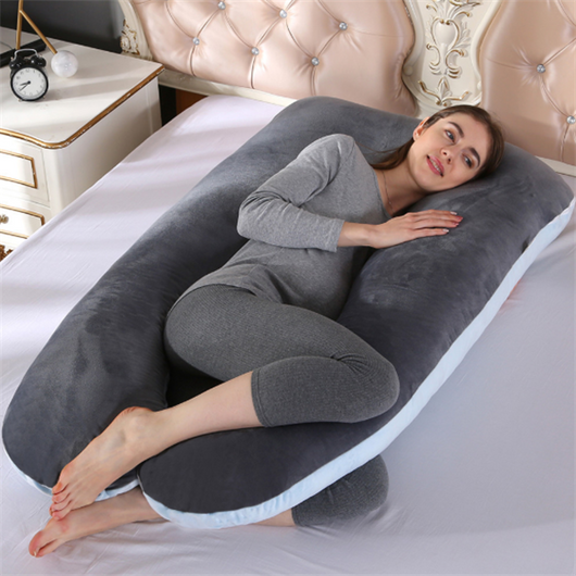 Almohada de Maternidad en Forma de U - Soporte Ergonómico para Embarazadas - Image 38