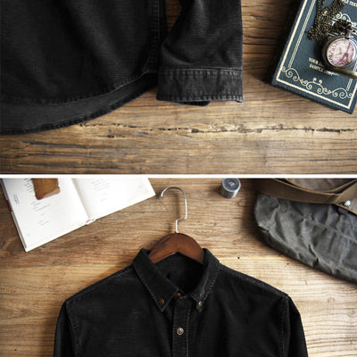 Chaqueta de Pana Casual con Bolsillos para Hombre - Image 3
