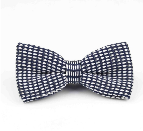Corbata Mariposa Tejida Ajustable Doble Capa - Diseño Moderno Unisex - Image 9