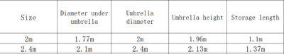 Paraguas de Protección Solar Resistente para Exteriores - Image 6