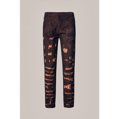 Jeans Naranja Destruction - Estilo Urbano Moderno - Image 12