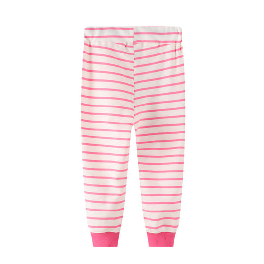 Pantalones Infantiles Bordados de Felpa para Otoño - Image 2