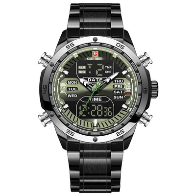 Reloj Deportivo Multifuncional Resistente al Agua con Correa de Acero - Image 17