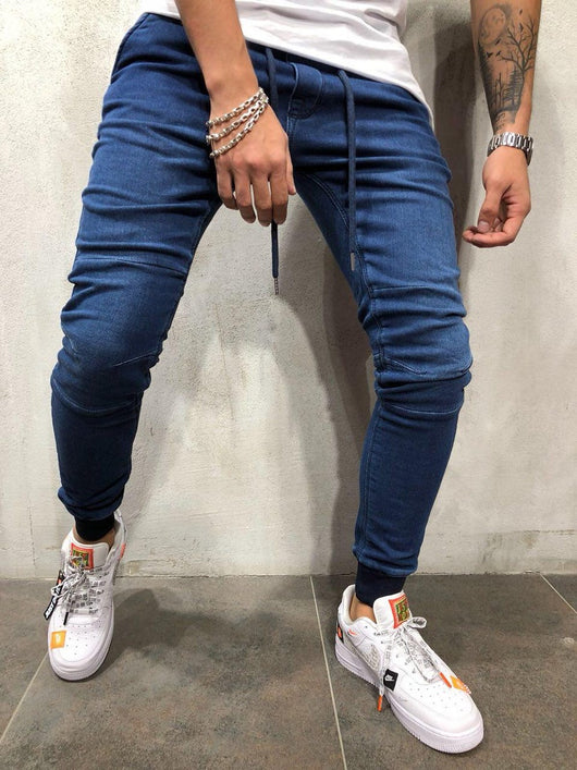 Pantalones Deportivos Casual en Denim - Image 3
