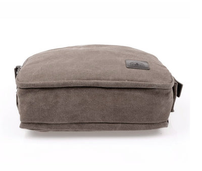 Bolsa de Lona Vintage para Hombre - Maletín Ejecutivo Retro - Image 8