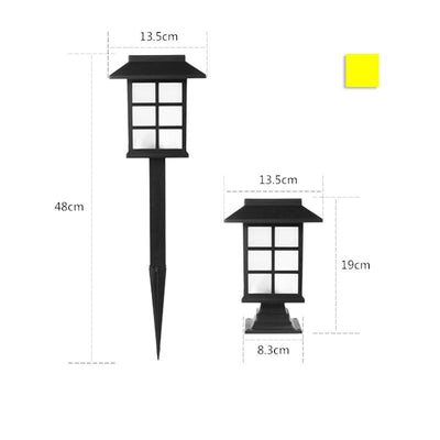 Lámpara Solar LED para Jardín - Iluminación Exterior Grande - Image 4