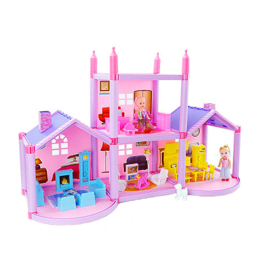 Villa de Casa de Muñecas DIY para Armar - Image 2