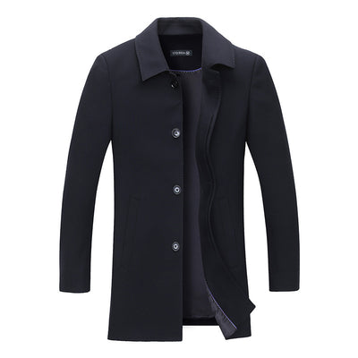 Cardigan Tipo Saco para Hombre Maduro - Camisa Larga Moderna - Image 2