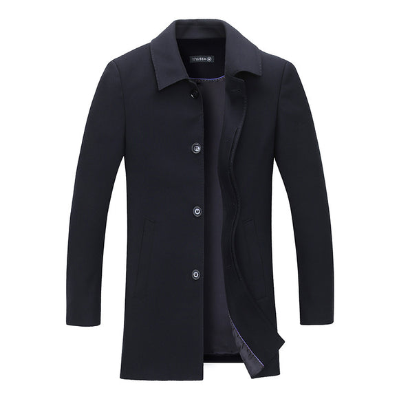Cardigan Tipo Saco para Hombre Maduro - Camisa Larga Moderna