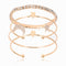 Pulsera de Diamantes y Cristales Brillantes