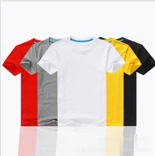 Camiseta de Algodón Puro para Hombre - Talla Grande
