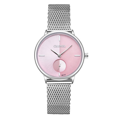 Reloj de Pulsera Mujer Minimalista - Malla Acero Inoxidable, Ultradelgado y Resistente al Agua - Image 3