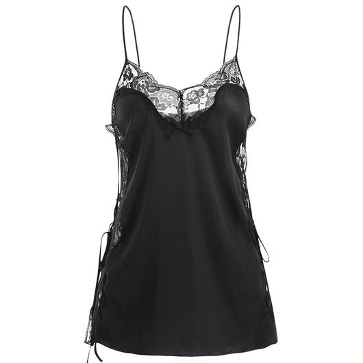 Camisón Strapless de Encaje Ice Silk - Image 9