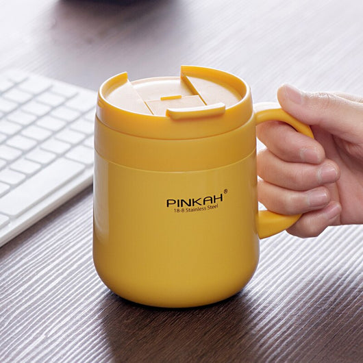 Taza de Acero Inoxidable 304 con Letras Personalizadas y Asa - Image 17