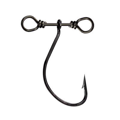 Gancho de Cigüeña Balance Níquel Negro con Doble Orificio - Image 2