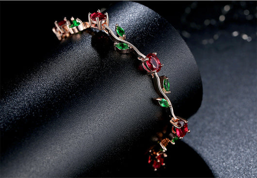 Pulsera de Cristal Chapada para Mujer - Image 5