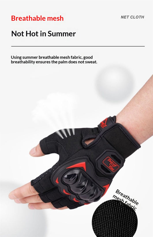 Guantes de Motociclismo para Verano - Protección y Comodidad - Image 16